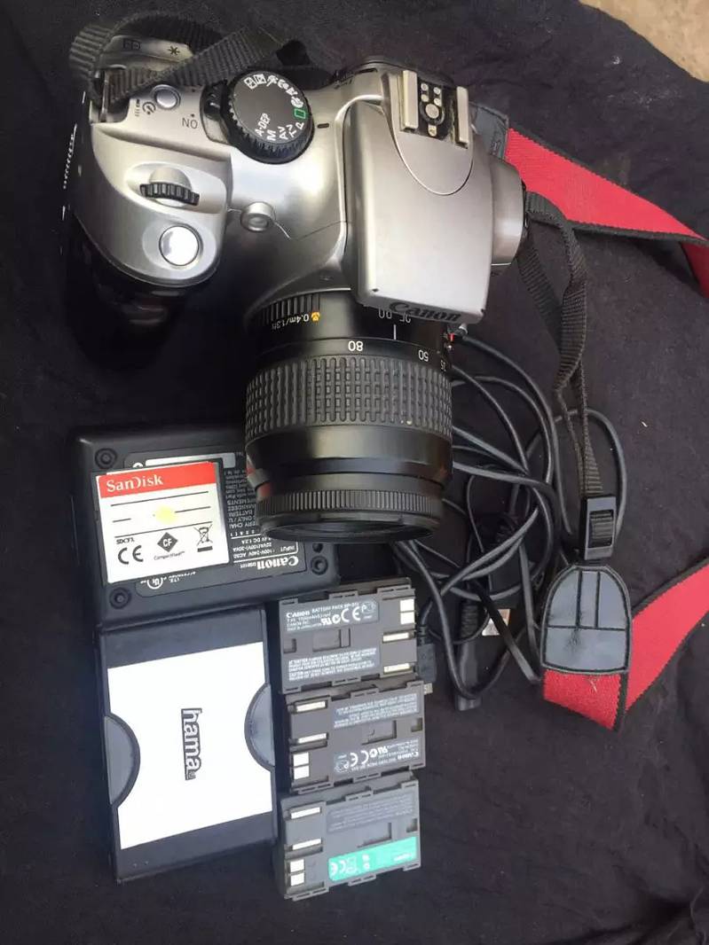 Cannon DSLR camera modal 350D. 03134173016 7