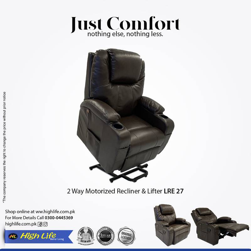 Lifter Recliner on Promotional Price(High Life) 0