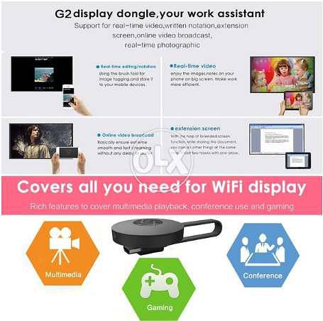 MiraScreen G2 Wireless WiFi Display Dongle Receiver HD/1080P 2