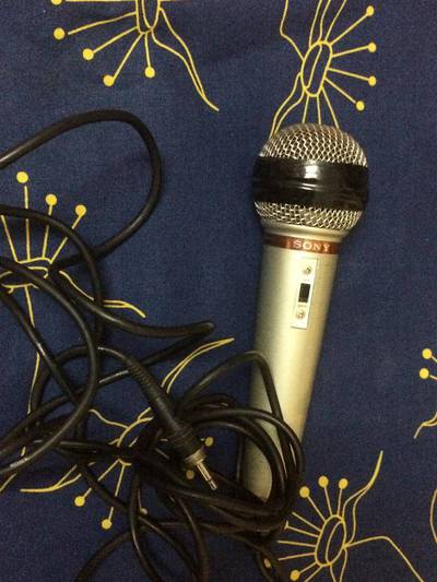 Sony mic used made in japan