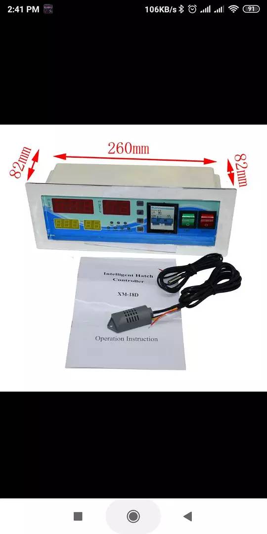 XM-18D Egg Incubator Controller Thermostat For Incubators | 7