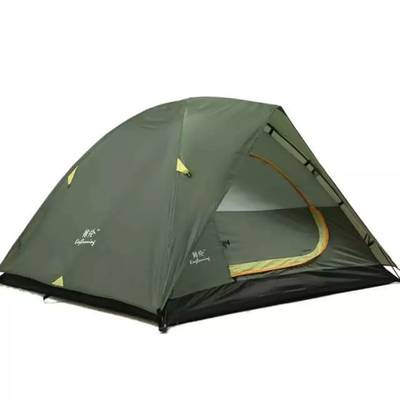 Parachute camping tent sleeping bags fishing rod reel backpack 1