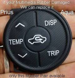Prius Aqua Multimedia Buttons Rubber Replacement (Geniune)