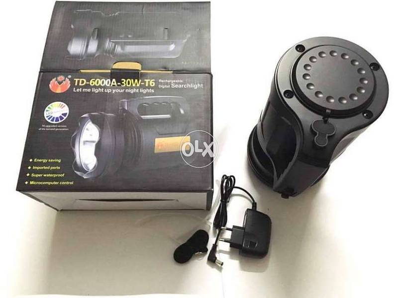 Td6000 a digital rechargeable searchlightht 0