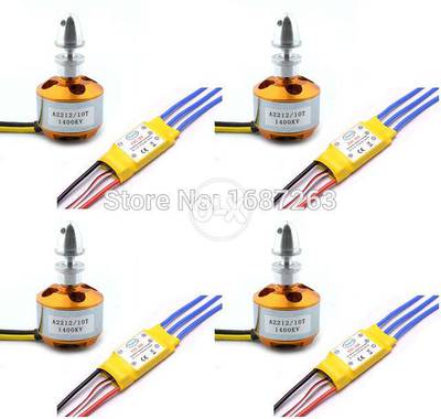 %Multicopter- 4x moter and 4x esc