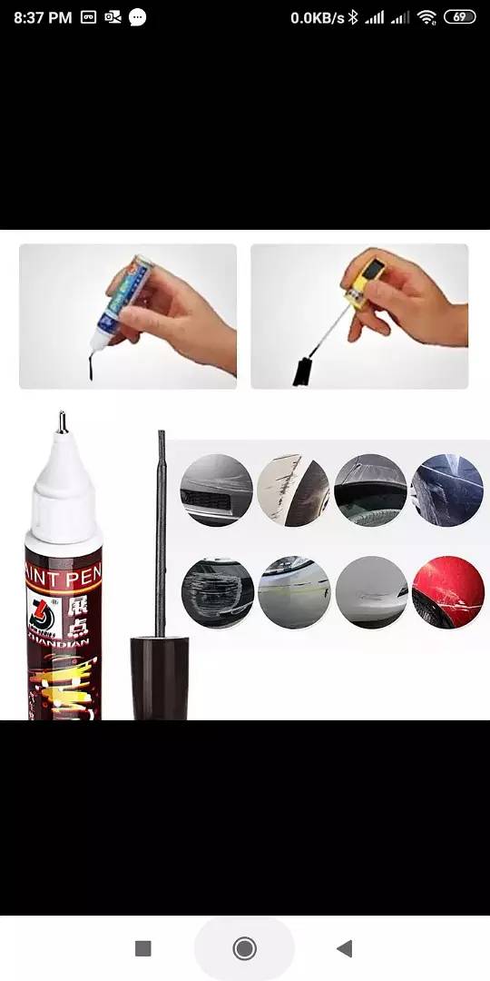 Professional Car Auto Coat Scratch Clear Repair Paint Pen Touch Up Wa 6