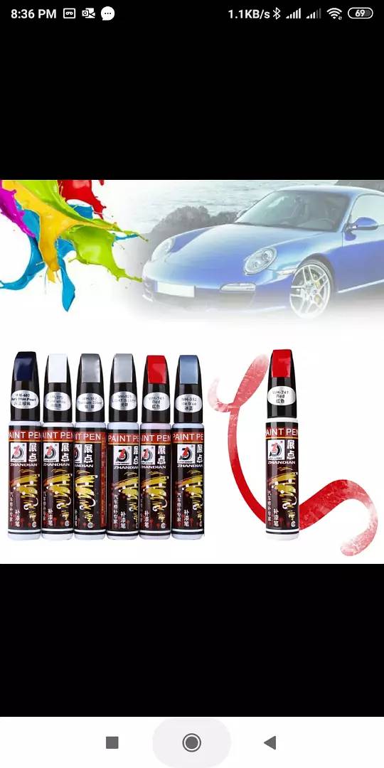 Professional Car Auto Coat Scratch Clear Repair Paint Pen Touch Up Wa 9