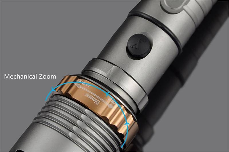 Heavy Duty Rechargeable Ultrafire 3800 Lumen Torch Flashlight 5