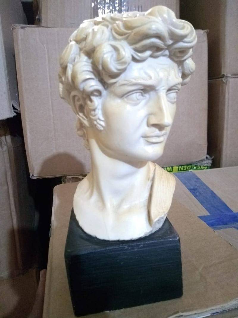Head of David Sculpture For Decoration 1