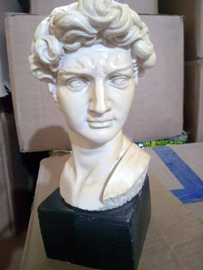 Head of David Sculpture For Decoration 4