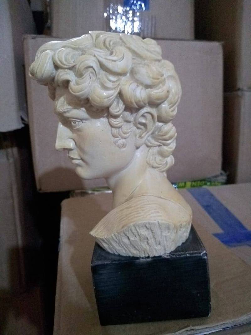 Head of David Sculpture For Decoration 5