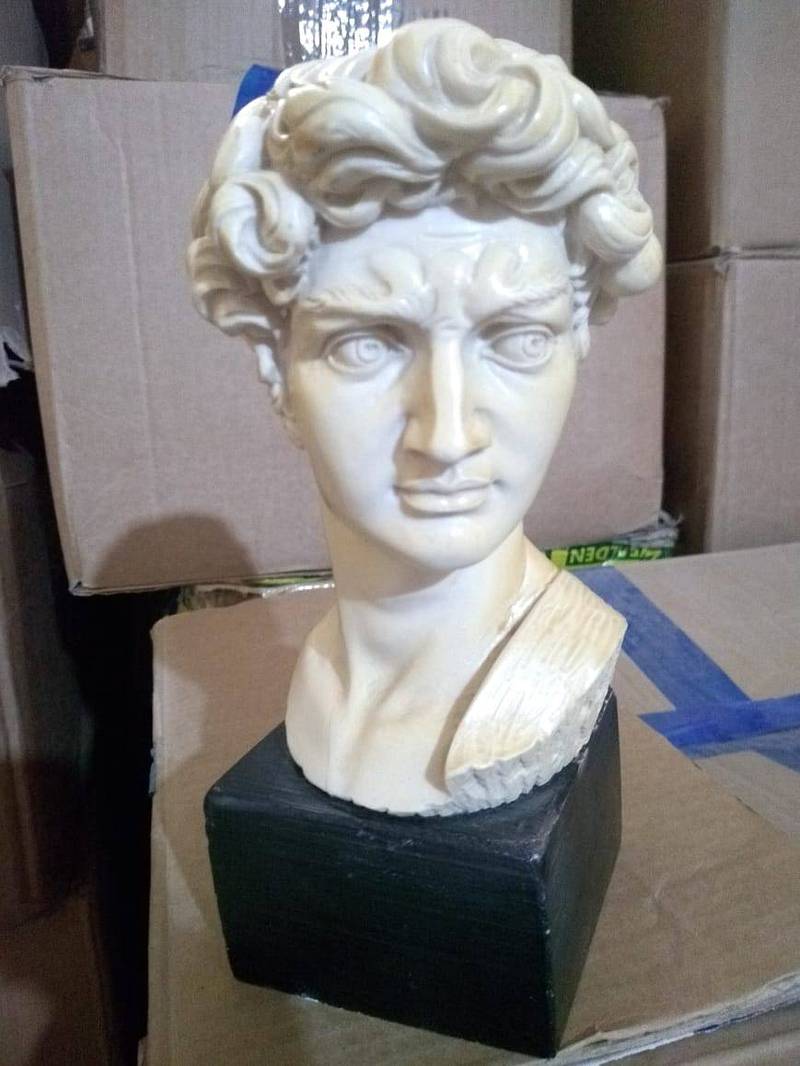 Head of David Sculpture For Decoration 8