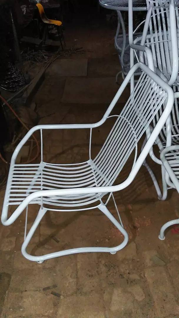 1 Steel Easy Chair Lawn 0