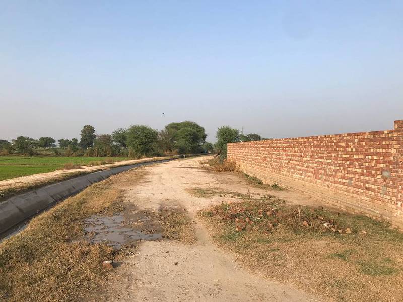 7 Kanal Farmhouse Boundary Walls Land For Sale At Jahman Bedian Lahore 8