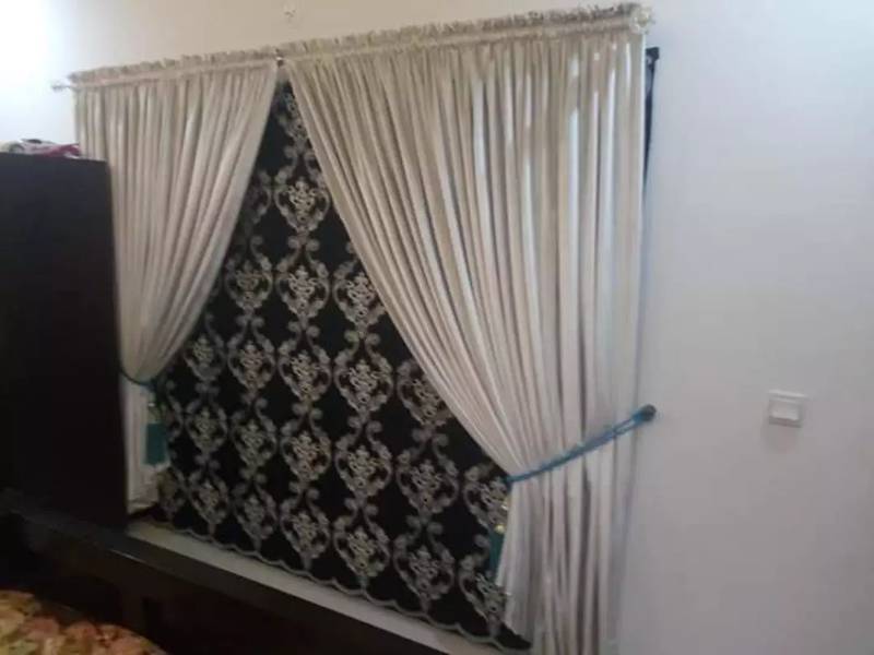 Roman blinds  Motif blind and curtains 6