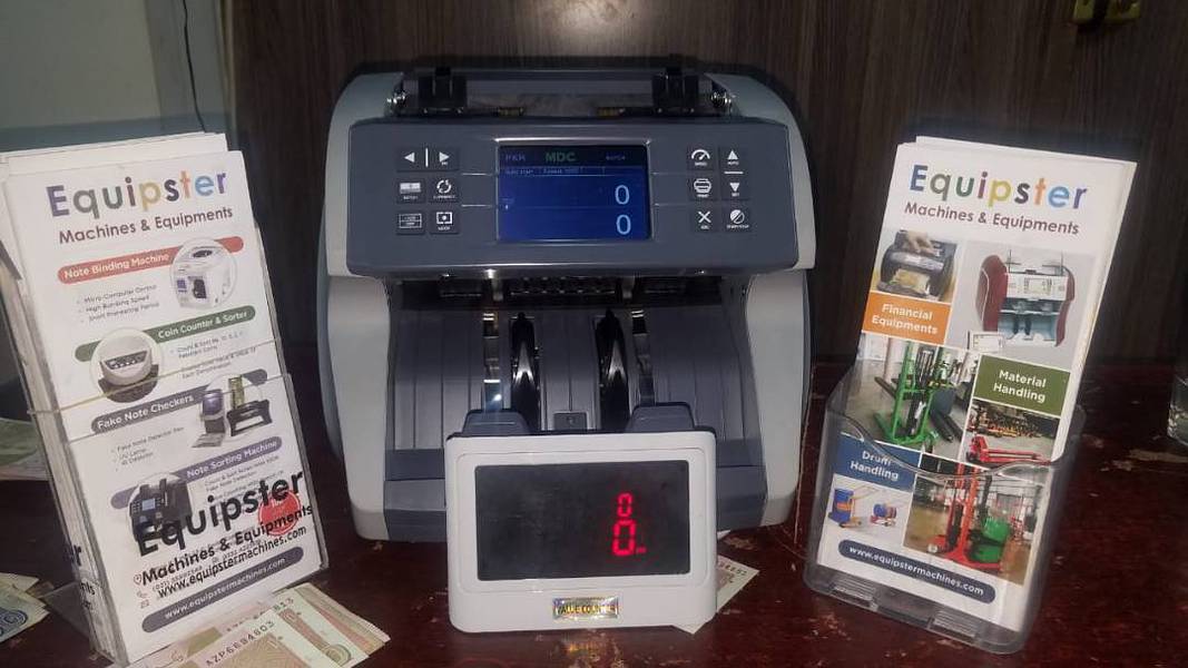 mixed cash note counting machine with fake note detection in pakistan. 11