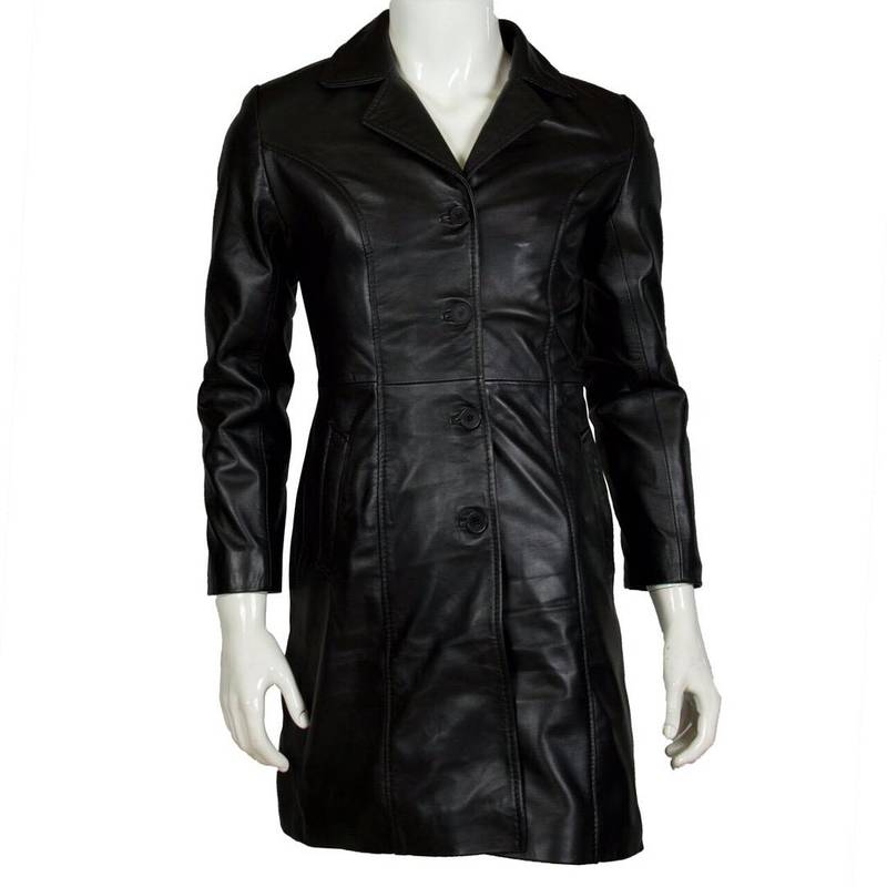 Long pure Leather jackets, coat, belts, wallets, gloves, leather goods 2