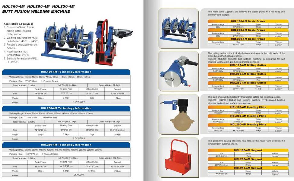 HDPE PE PP PVDF Butt Fusion and Electrofusion Welding Machine Pakistan 8