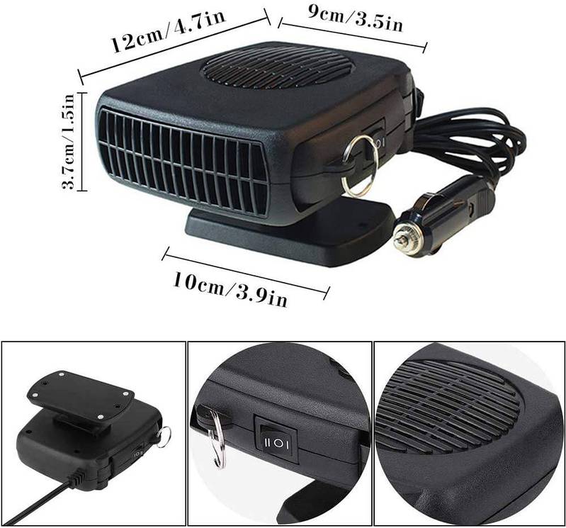 Portable Auto Car Heater Fan 10