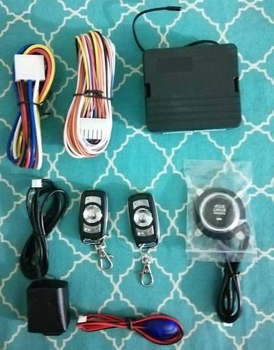 PKE passive Keyless Entry   system with shock sensor