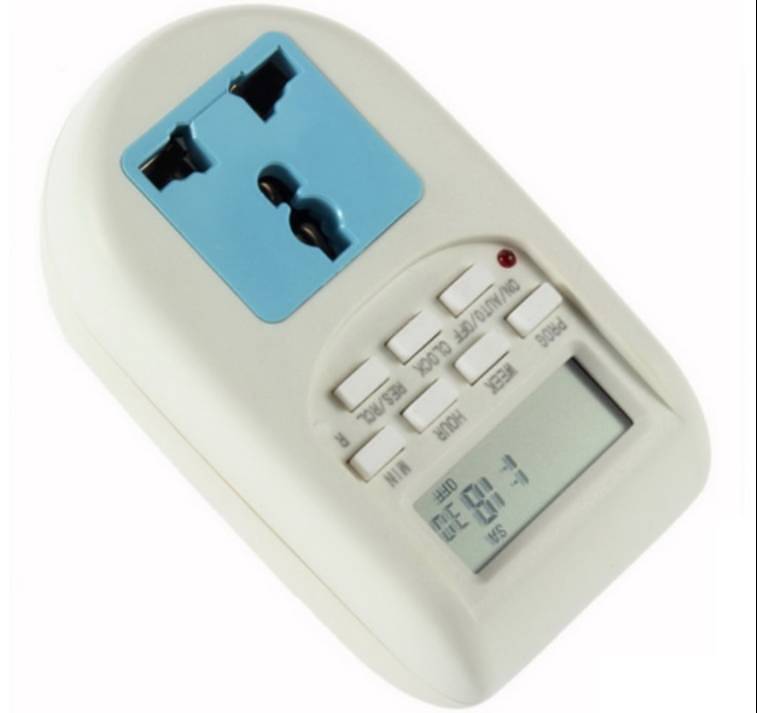 Automatic ON OFF Programmable Electronic Digital Timer EU Plug New Arr 0