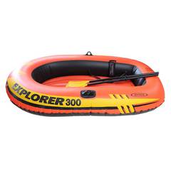 Intex Boat Explorer 300 For 3 Person 186Kg With Oars & Pump 0