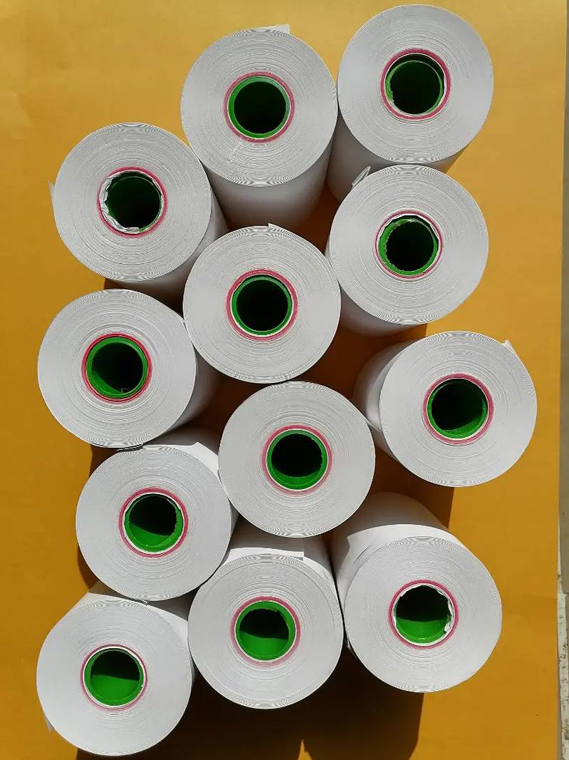 THERMAL Printer Paper ROLL Q-Matic ATM ECG Ultrasound Note Bindng Tape 10