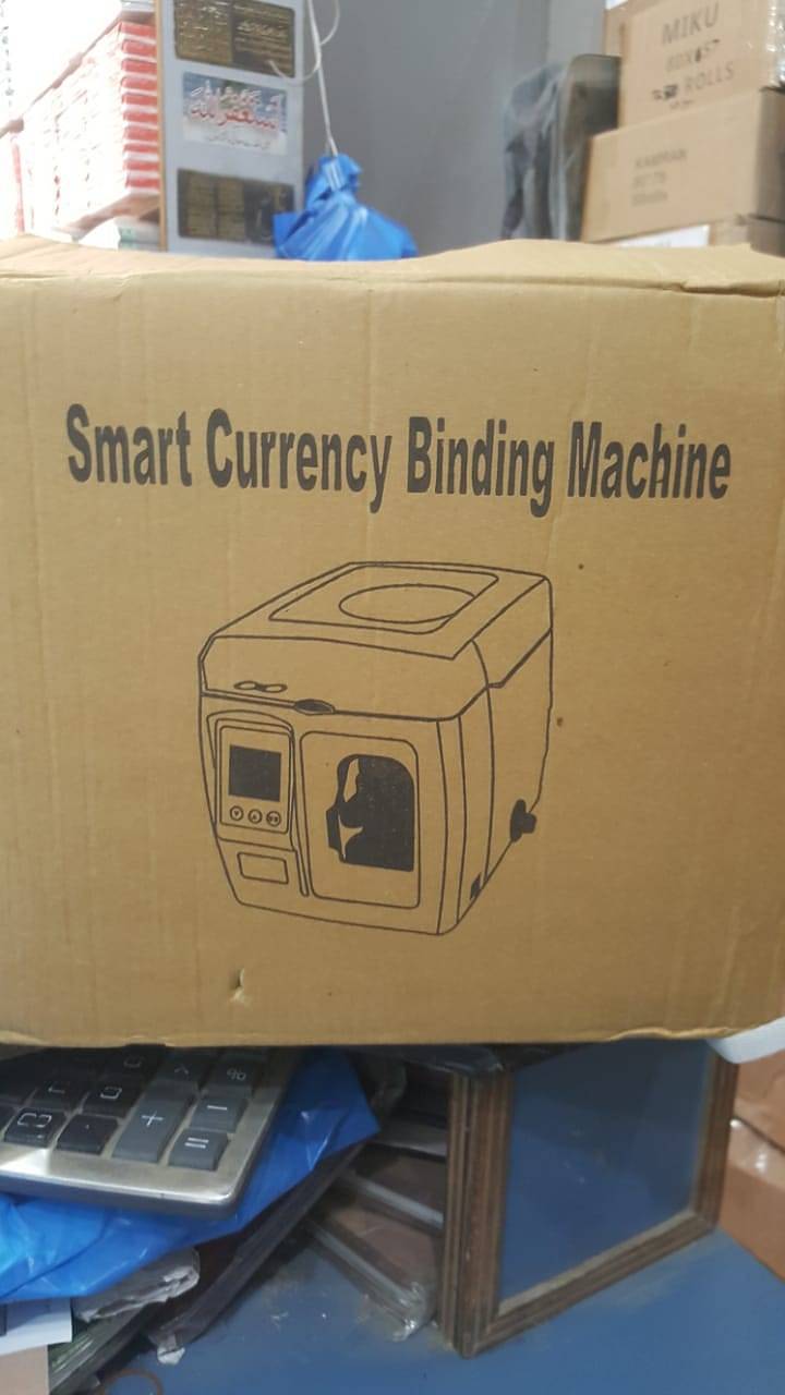 Cash Currency Counting Machine Fake Note Detection and Binding Machine 10