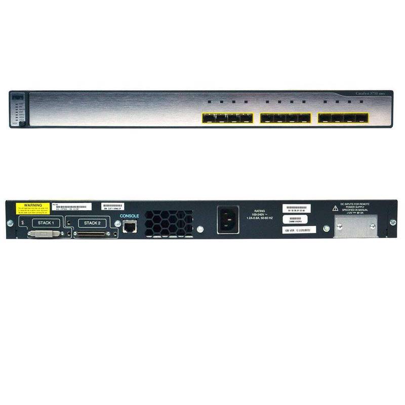 Cisco Catalyst WS-C3750G-12S-S Switch available in stock 1