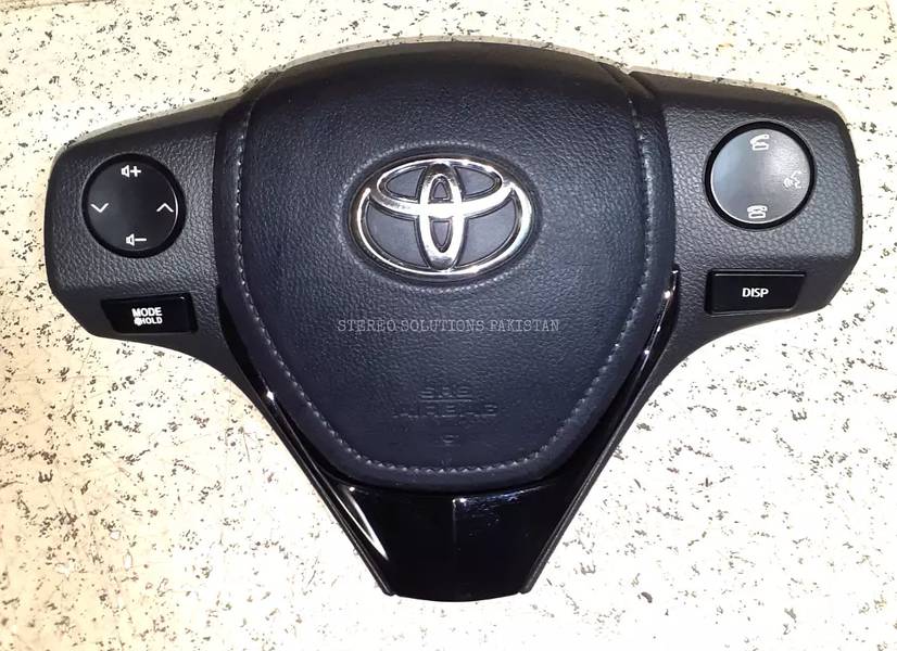 Toyota Corolla multimedia switch available. 1