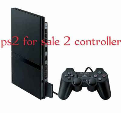 playstaion 2 with 32 gb usb and 11 gmaes