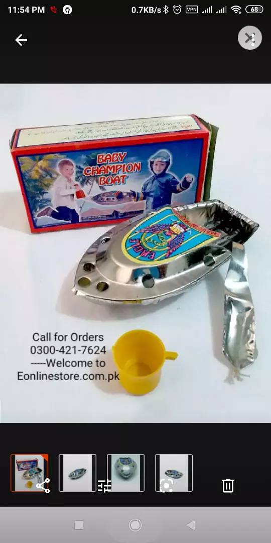 Pop Pop Candle Boat Desi steam candle boat toy childhood memories Pak 0