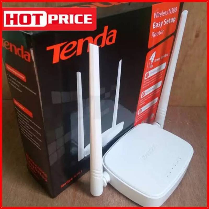 New Tenda wifi router (box pack)ptcl +All internet sported+ 2