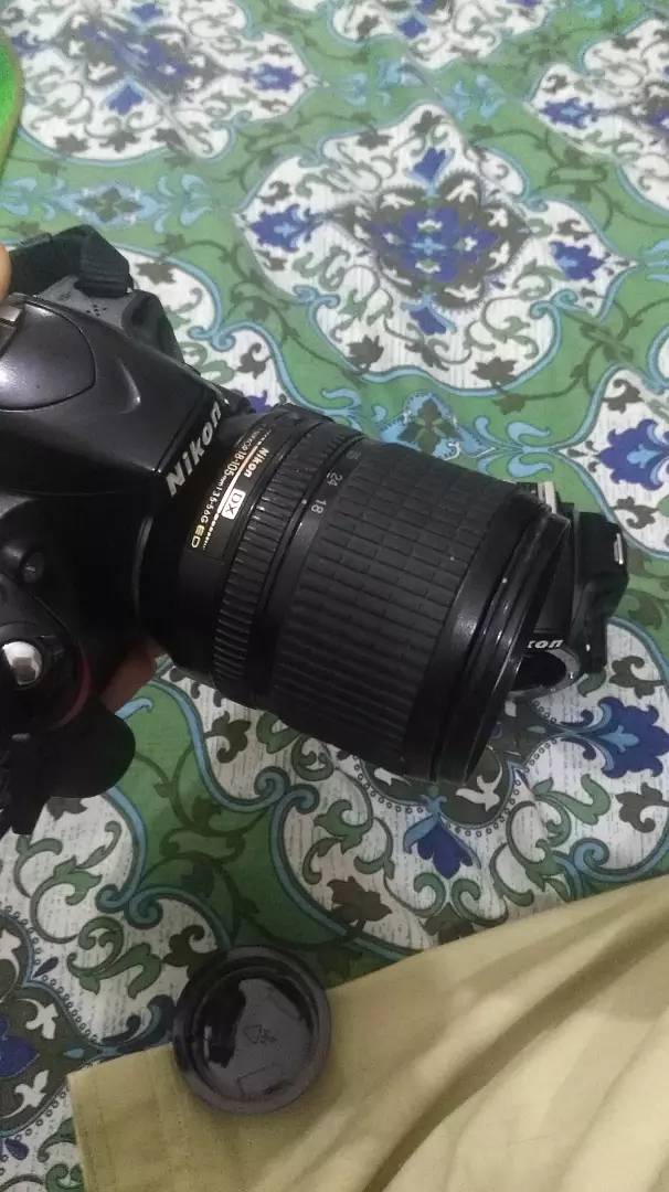 Nikon DSLR camera modal D3200 with total assessors 3