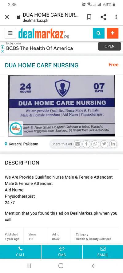 Dua home care nursing