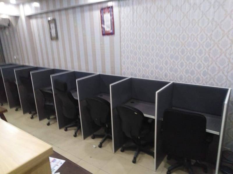 Work stations for call center and software house 8