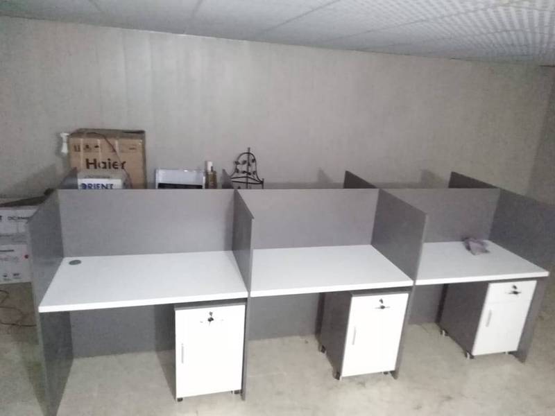 Work stations for call center and software house 9