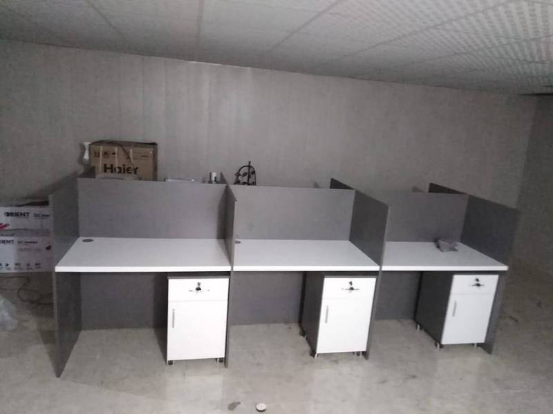 Work stations for call center and software house 10