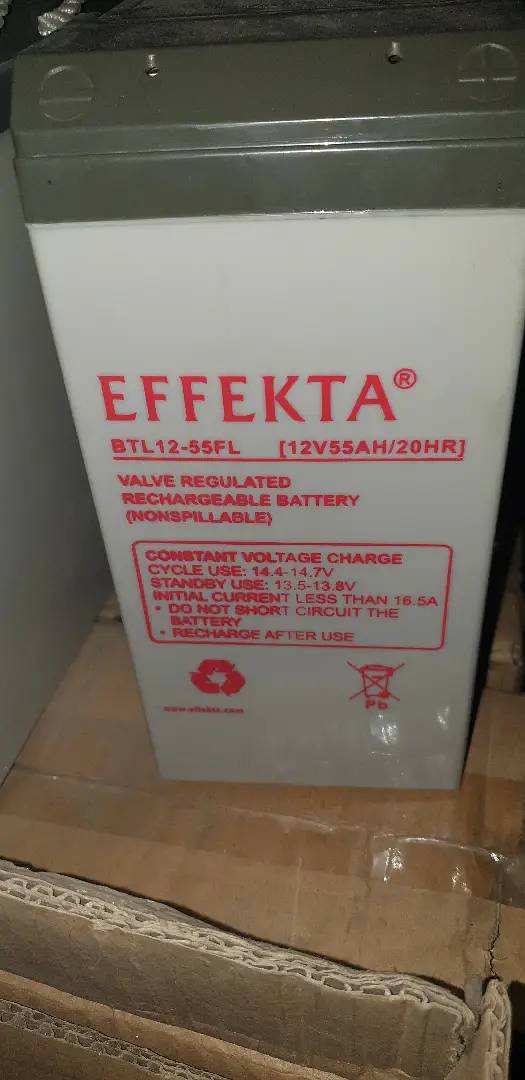 55-Ah Dry Battery Brandnew Effekta Germany 0