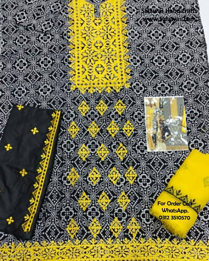 Sindhi Ajrak Dress Online 2020 Designs 8