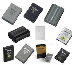 (Cash On Delivery) Nikon DSLR Batteries En-El14a En-el15 En-el3e el-5