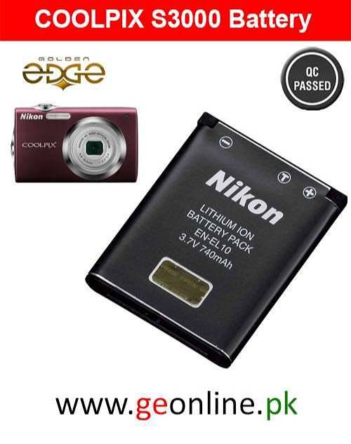 (Cash On Delivery) Nikon DSLR Batteries En-El14a En-el15 En-el3e el-5 9