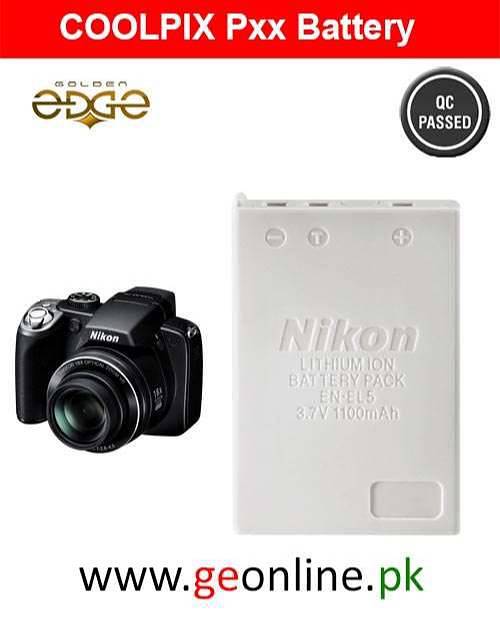 (Cash On Delivery) Nikon DSLR Batteries En-El14a En-el15 En-el3e el-5 10