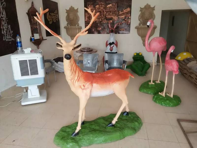 Fiberglass Statue Animals 1