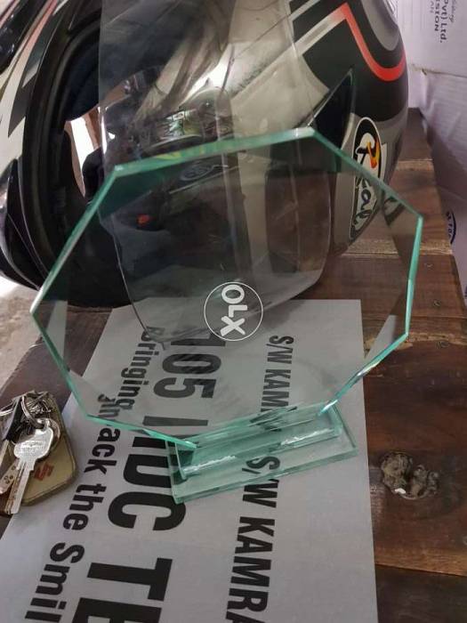 Award Trophy Shield Glass Shields for appreciation Trophy for sale 5