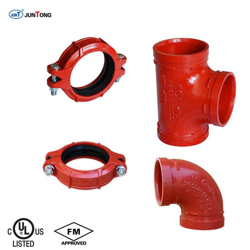 Grooved Fitting Clamp Hoop Groove  Grove Fitting Pakistan Ductile Iron 0