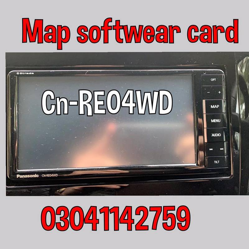 PANASONIC CN-RE04WD. CN-RE05WD. CN-RE03WD MAP SOFTWESR CARD 0