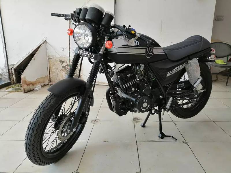 Bull hi Speed Infinity SR 150cc cafe racer at OW Motors Hi speed 3