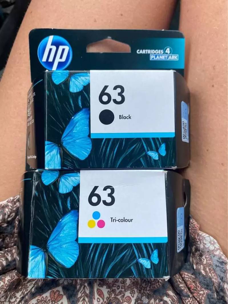 Hp Inkjet cartridges 61,63,123 0