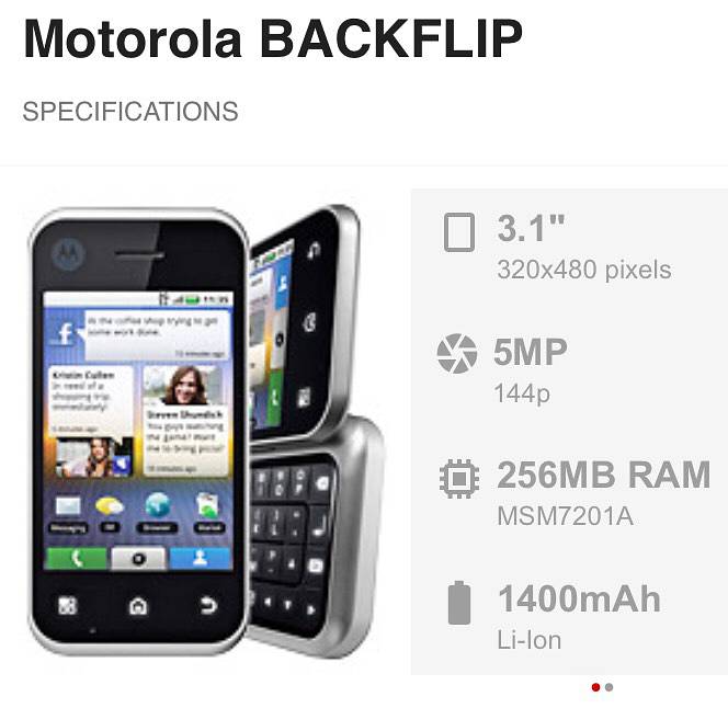 Motorola Back Flip Antique Folding Mobile 1